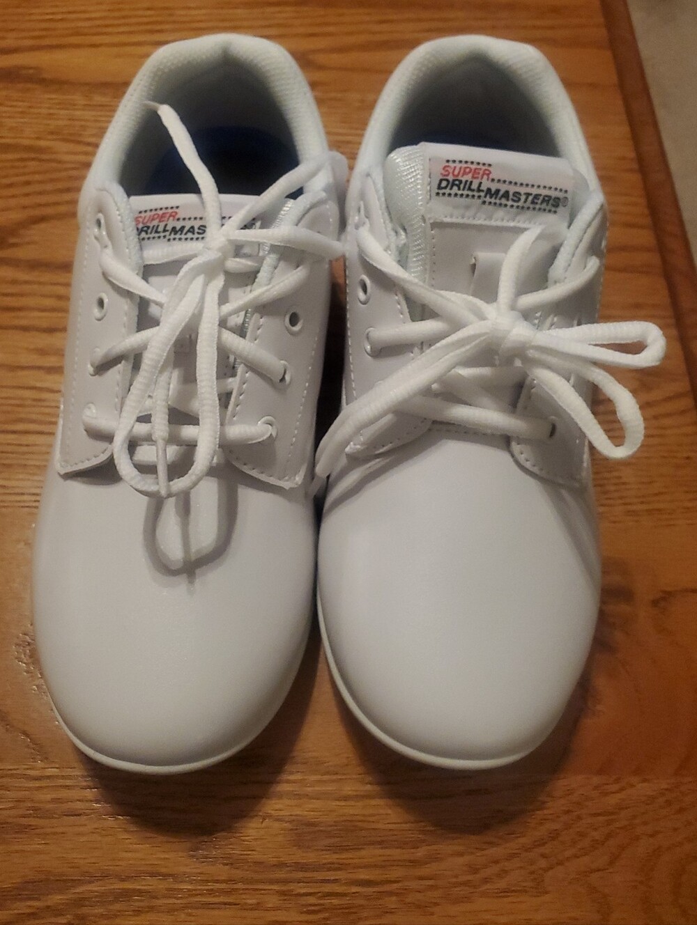 Super Drill Masters Drum Major Marching Band Women 10 Men 8 White Shoes